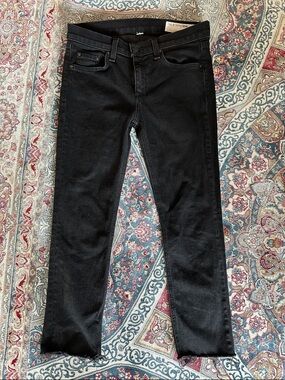 rag & bone Black Skinny Jeans
